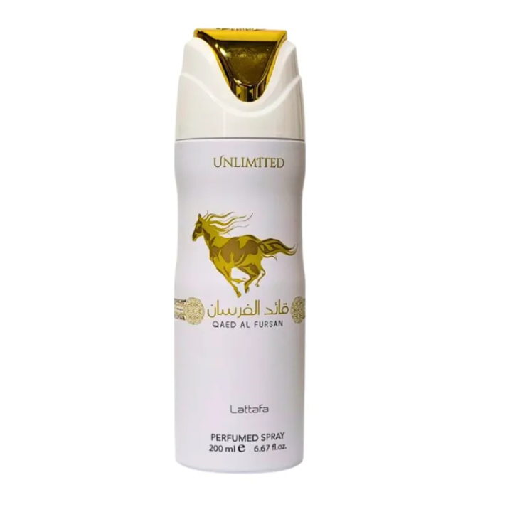 Qaed Al Fursan Unlimited Lattafa Body Sprays 200ml each