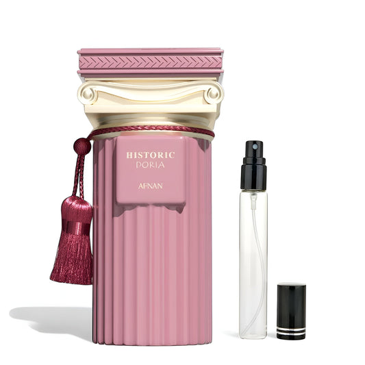 Afnan Historic Doria for women and men EDP Decants