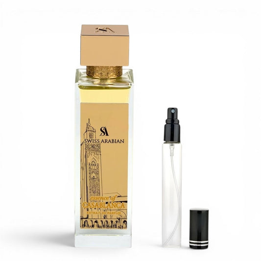 Swiss Arabian Essense of Casablanca for women and men Decants