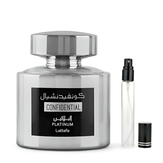 Lattafa Confidential Platinum EDP Decants