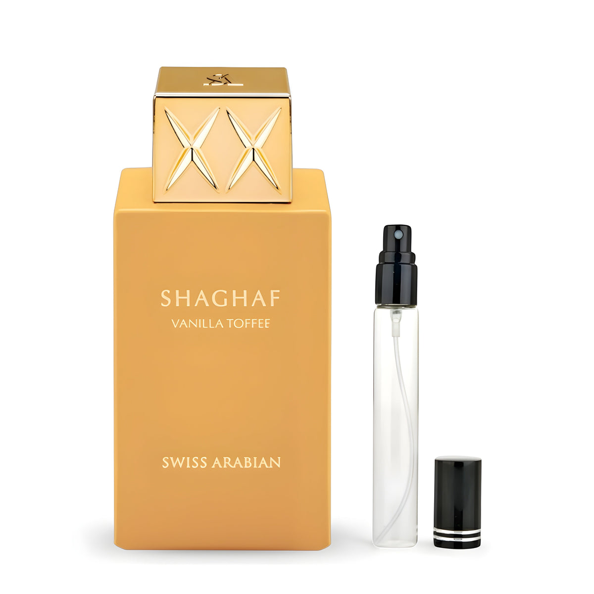 Swiss Arabian  Shaghaf Vanilla Toffee for women and men Decant