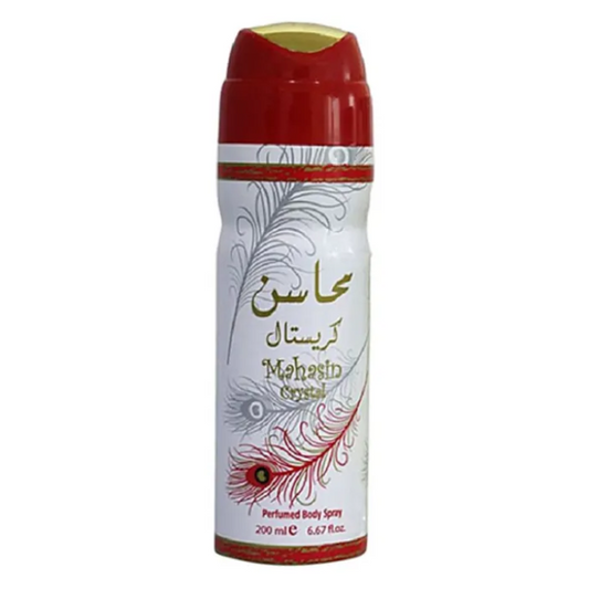 Mahasin Crystal Lattafa Body sprays 200ml