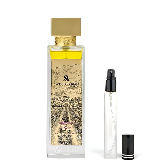 Swiss Arabian Enigma of Taif for women and men Decants